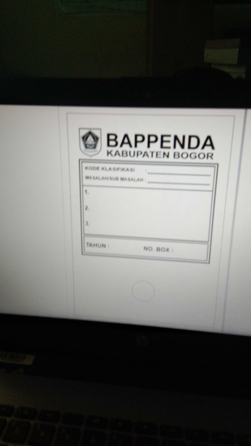 Pabrik Kardus Box arsip besar