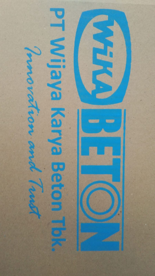 Pabrik Kardus Box wika beton besar 